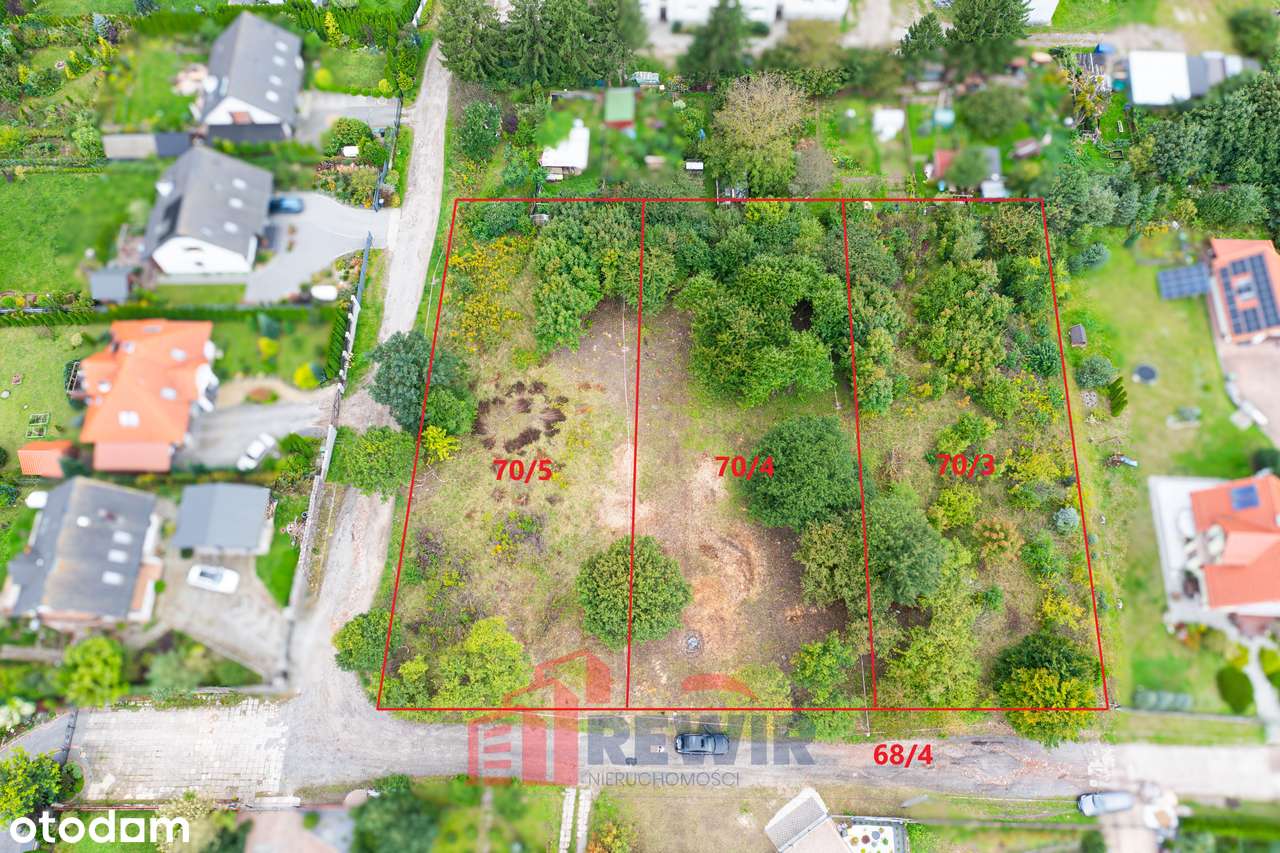 Działka budowlana w Elblągu przy ul. Rzepakowej - Pełny obrazek: 2/4