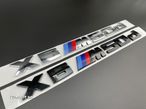 Emblema BMW X6 M50d crom / negru - 1