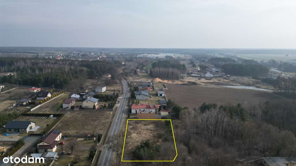 Działka budowlana w Przesiadłowie - Pełny obrazek: 2/4