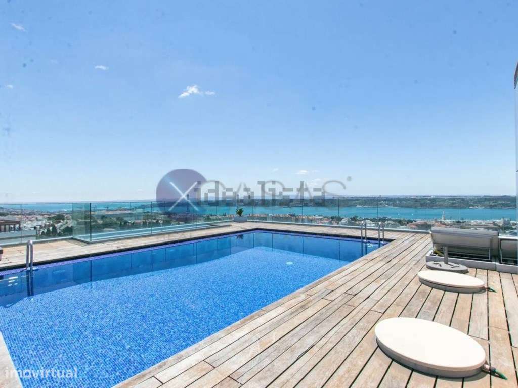 Apartamento T4 situado no Edifício Sky Restelo. - Grande imagem: 2/7