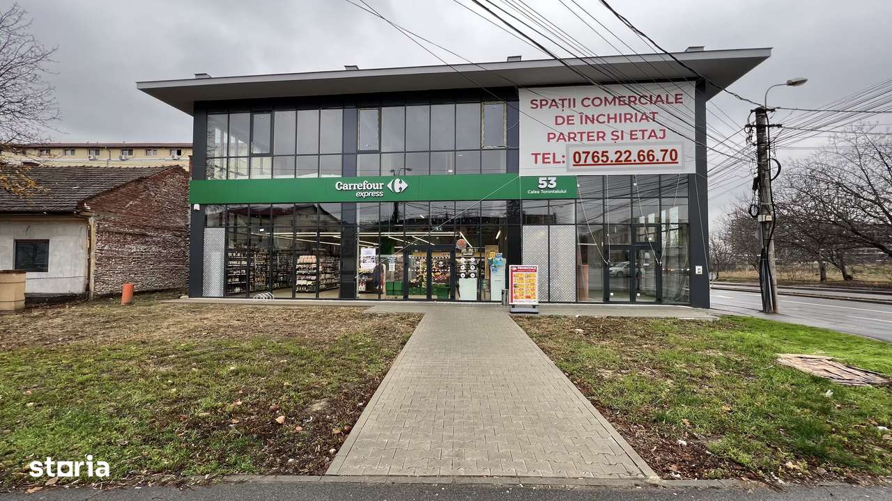 Spatiu Comercial-Birouri, 300mp, Et. 1, Cal. Torontalului - Bulevard! - Imagine principală: 1/19