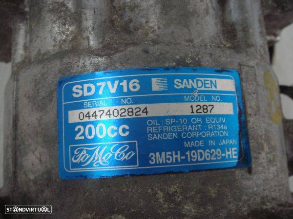 Compressor Do Ar Condicionado Volvo S40 Ii (544) - 4