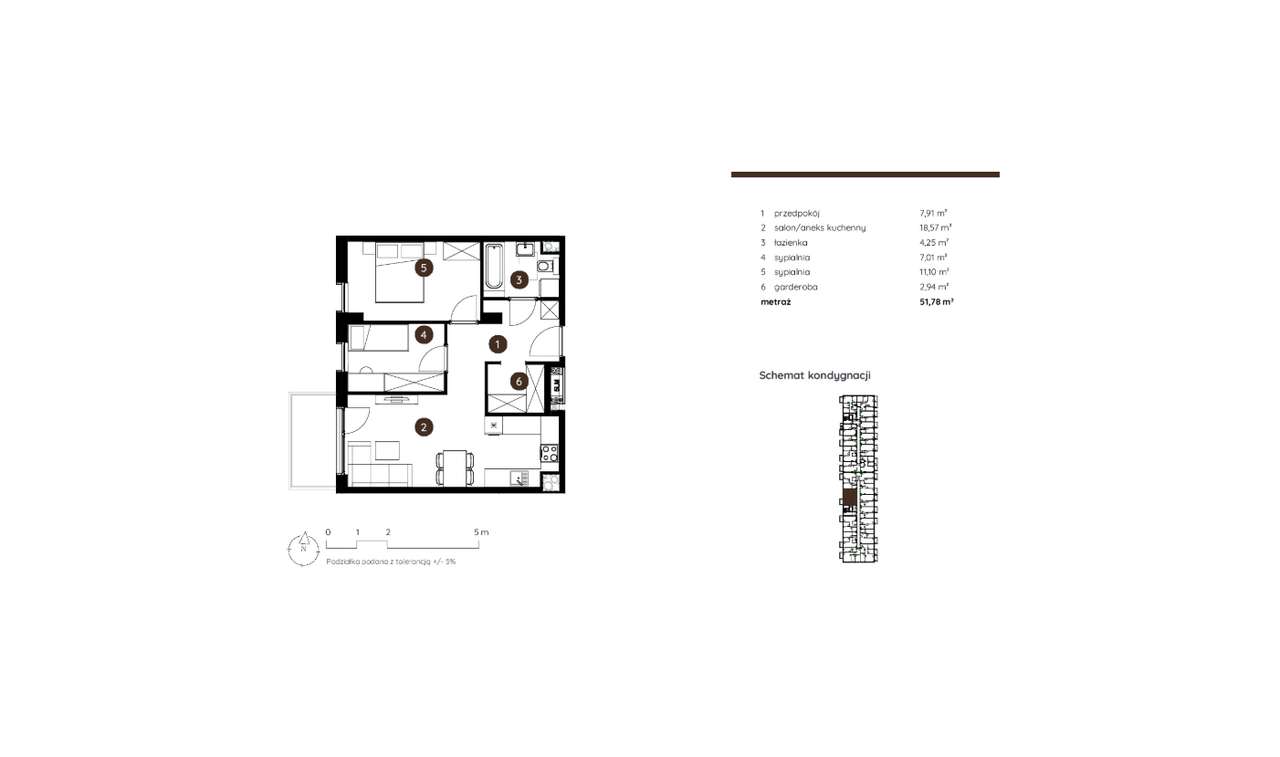 NOWE | 52m2 | 3pok. | Garaż | Smart Home | Okazja | APARTAMENTOWIEC - Pełny obrazek: 3/11