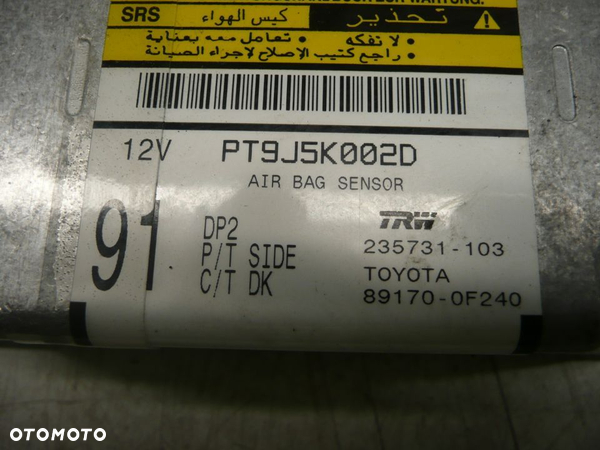 TOYOTA COROLLA VERSO SENSOR PODUSZKI AIRBAG 89170-0F240 - 2