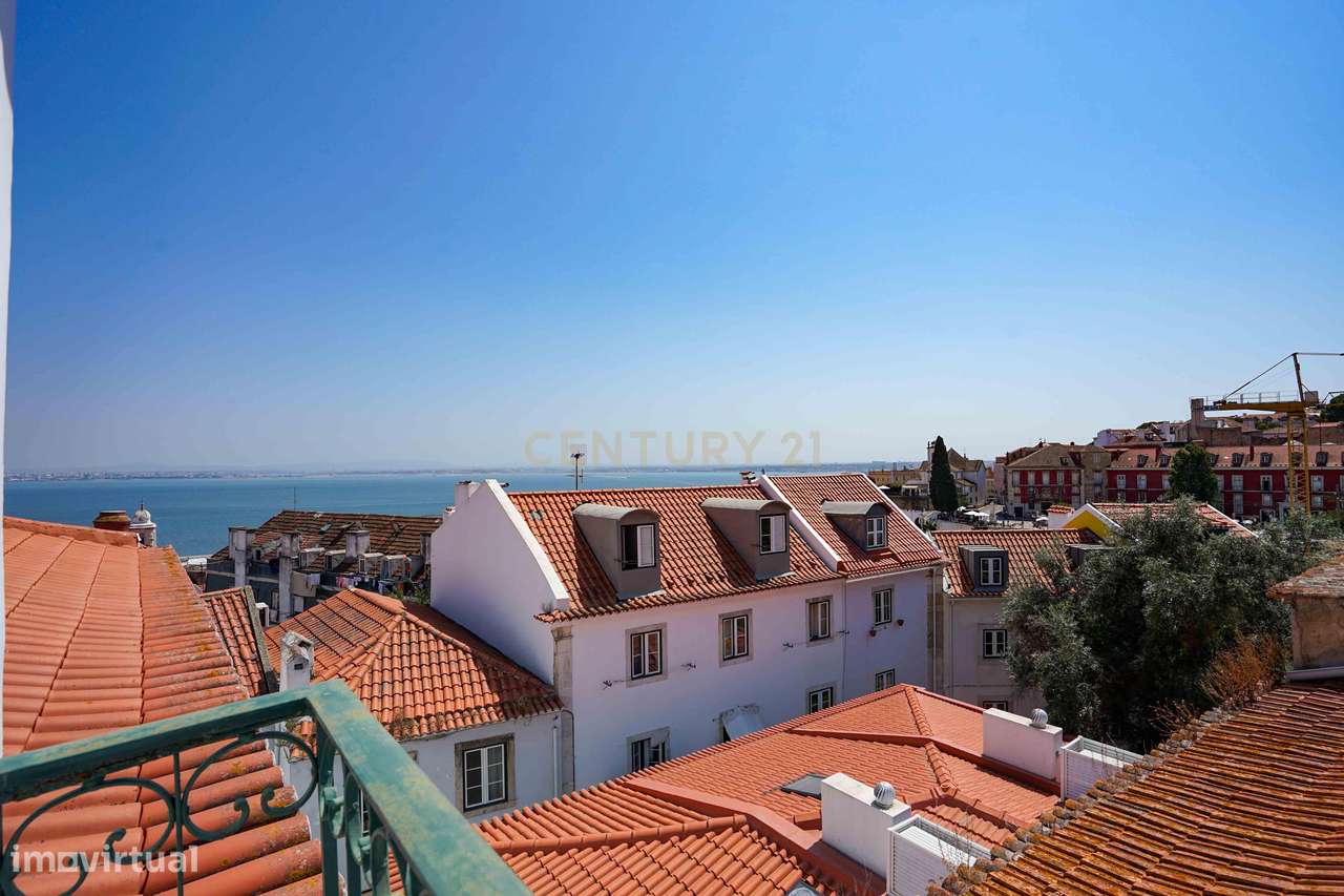 Apartamento T2 em Lisboa com 148m2, Terraço com Vista Rio. - Grande imagem: 5/40