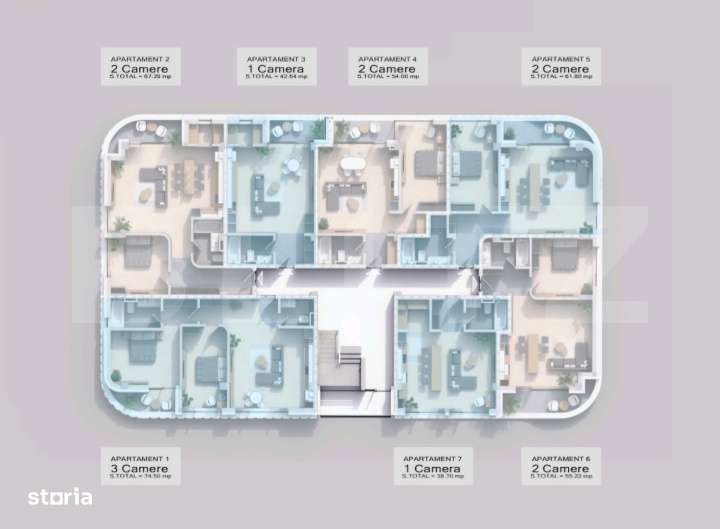 Apartament 1 camera, 38.70 mp, zona Pacurari - Rediu — fotografia 3