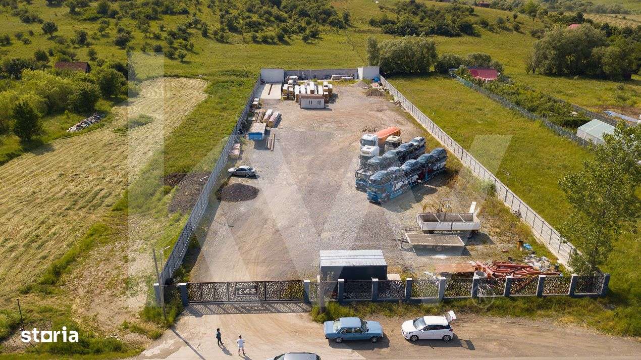 Teren intravilan cu fundatie consolidata| 5000 mp | Cisnadie | Sibiu-0