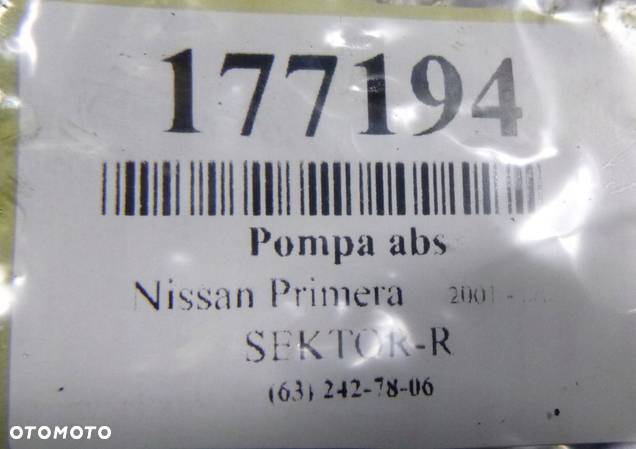 Nissan Primera P12 Pompa ABS 0265950371 - 5