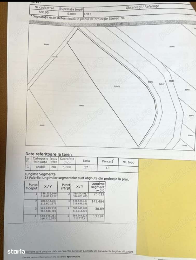 NOU! TEREN INTRAVILAN | LA LIMITA CU SEC 4 | OPORTUNITATI | JILAVA - Imagine principală: 5/5