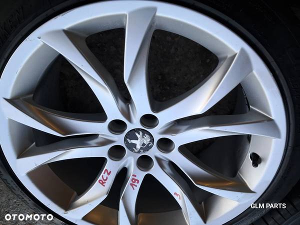 Peugeot RCZ FELGI ALUMINIOWE 19" koła 235/40/19 LATO 5x108 ET27 8,5" - 32