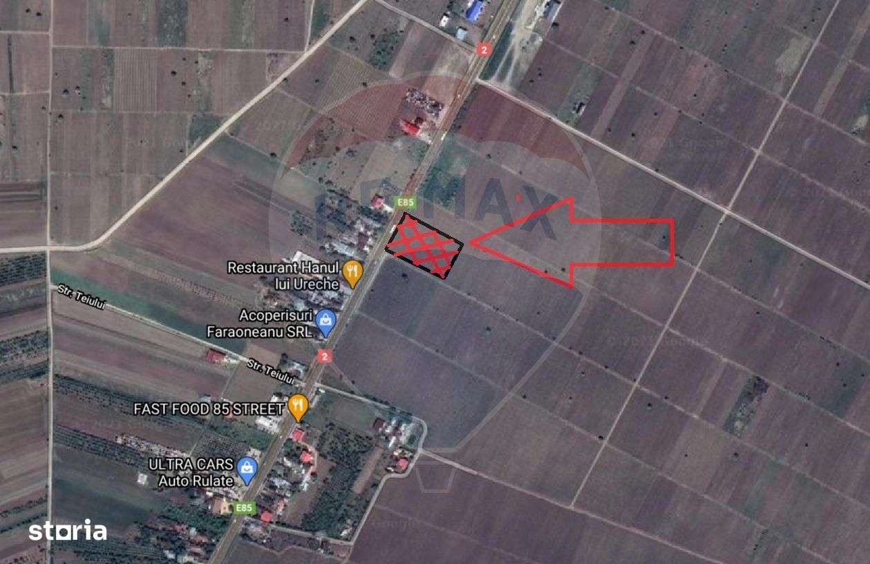 Teren 2222mp Urechesti la DN E85 - Imagine principală: 5/7