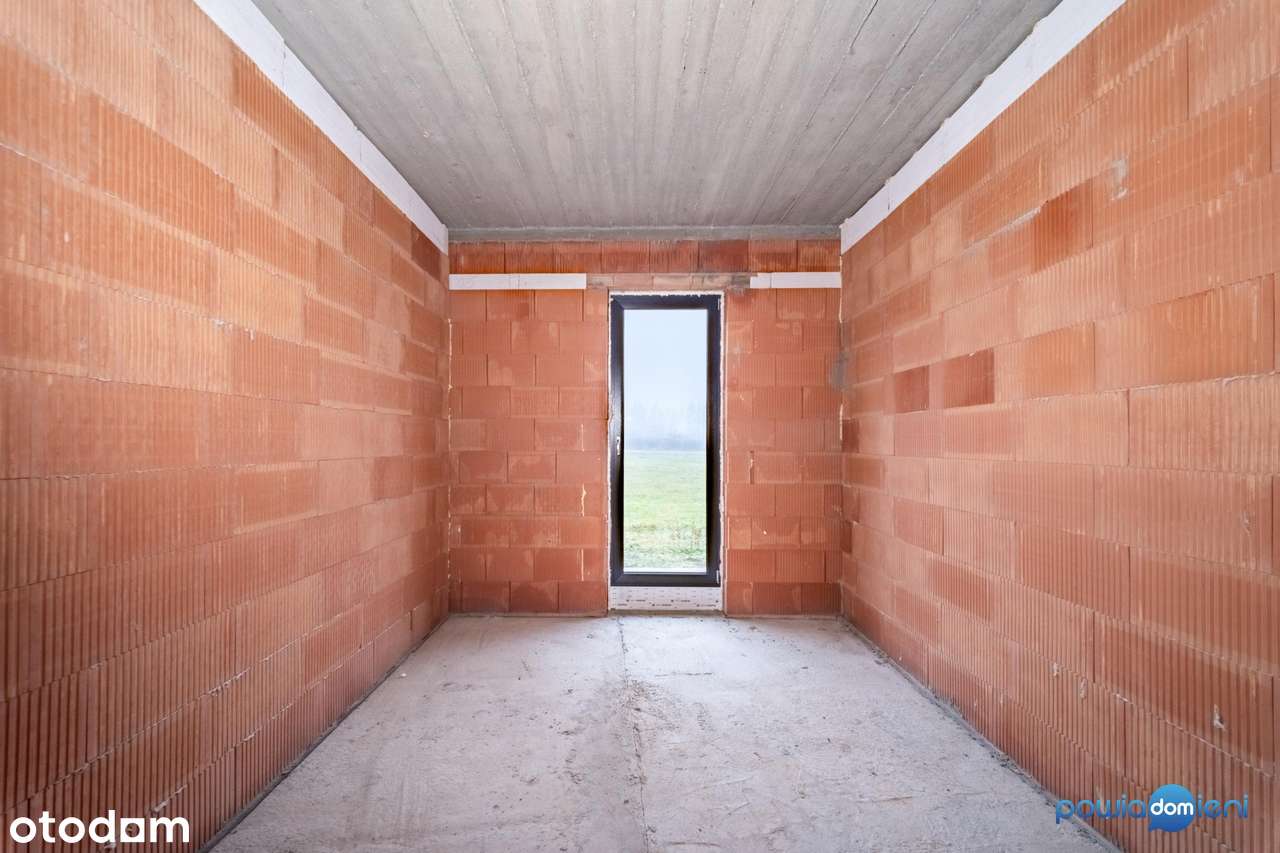 Nowy dom w stanie surowym z MOŻLIWOŚCIĄ WYKOŃCZENIA – Malęczyn-16