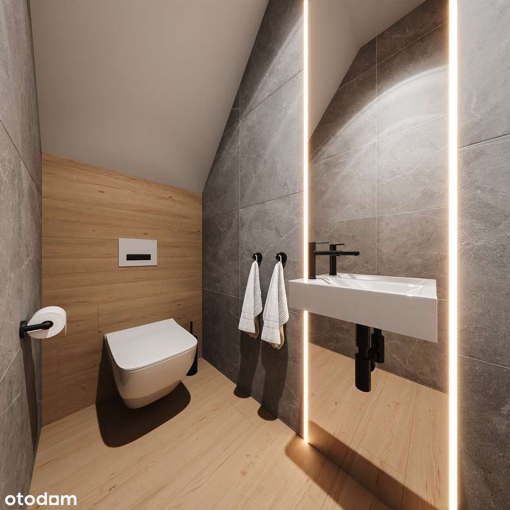 Do WKD Okrężna 2 min. Świetna Lokalizacja 5 Pokoi z Poddaszem 120 m2.-15