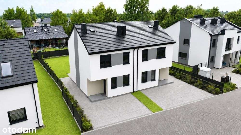 Sierosław bliźniak 110 m2 działka 356 m2 gotowy na wrzesień 2026 roku!