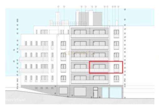Apartamento T2 Novo Com Arrecadacao Vista Rio