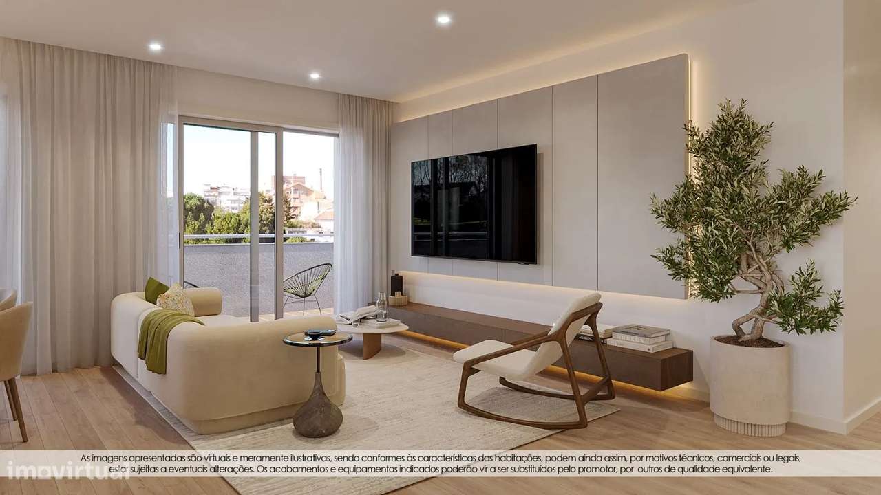 Apartamento T1 - Praça das Flores, Antas-0