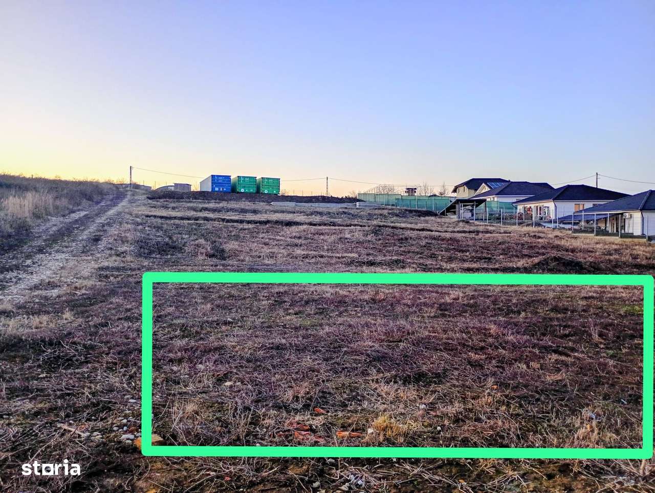 Teren intravilan de vanzare 1000 mp cu utilitati Paleu-3