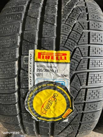 vând set anvelope 235/35/19-295/30/19 Pirelli de iarnă noi - 3