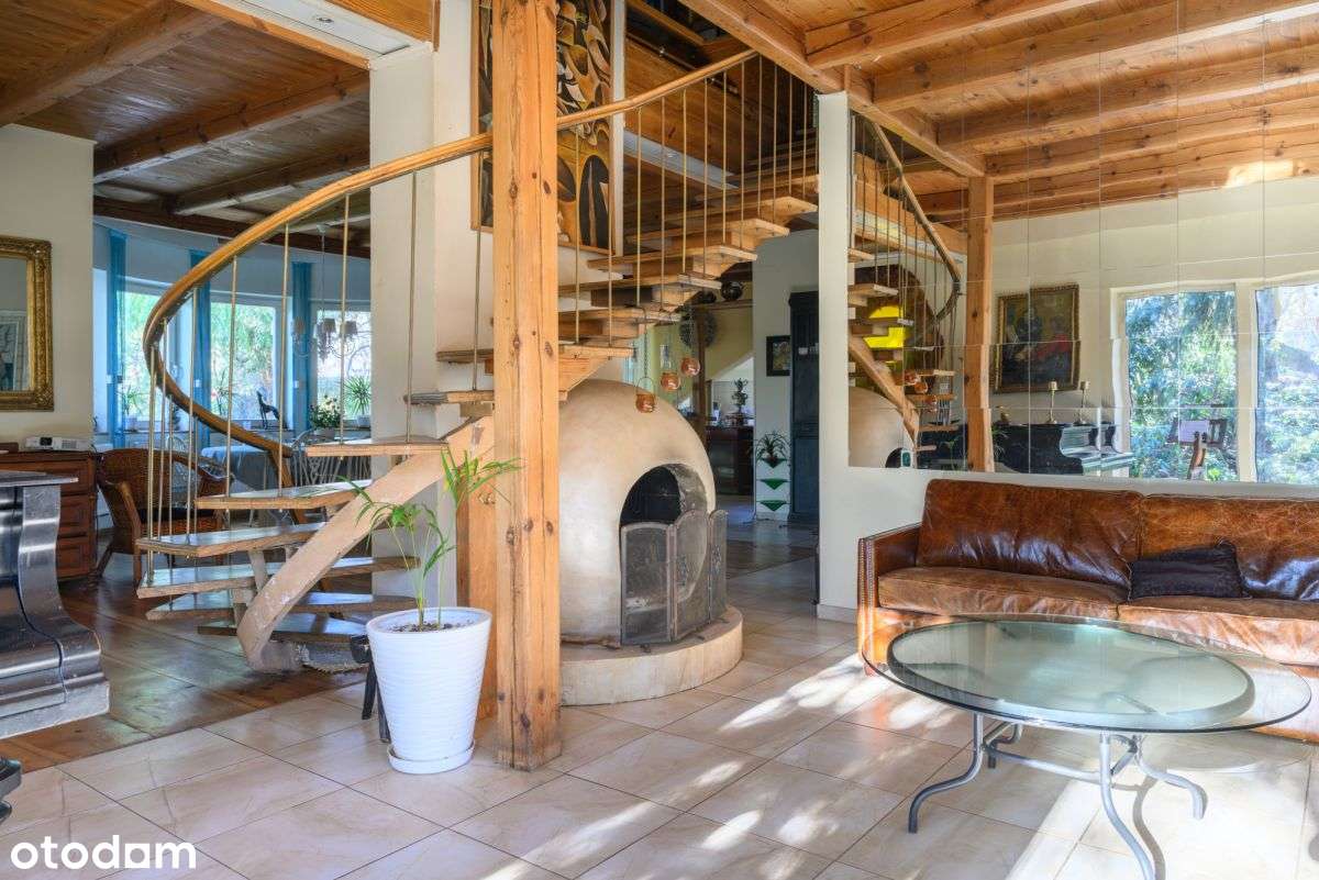 Klimatyczna willa przy Lesie Kabackim.-15