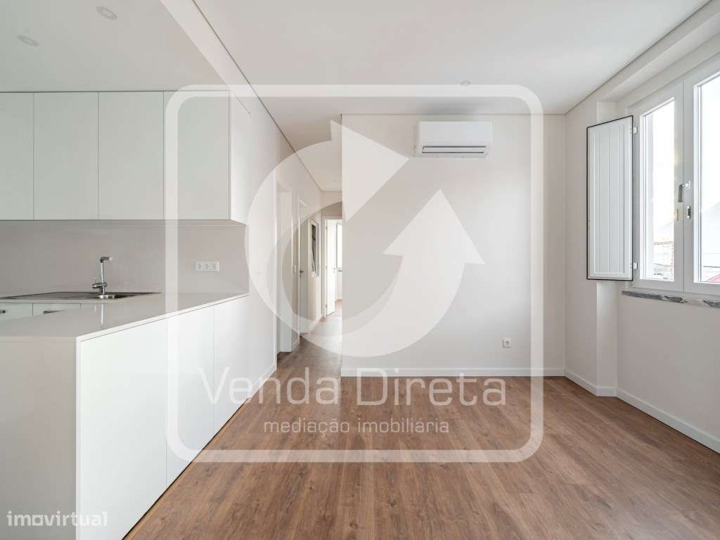 Apartamento T3 R/c em prédio totalmente recuperado no centro da cid... - Grande imagem: 2/20