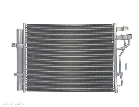 Condensator climatizare, Radiator AC Kia Picanto 2011-2017, 478(445)x345(334)x12mm, KOYO 4107K81K - 1