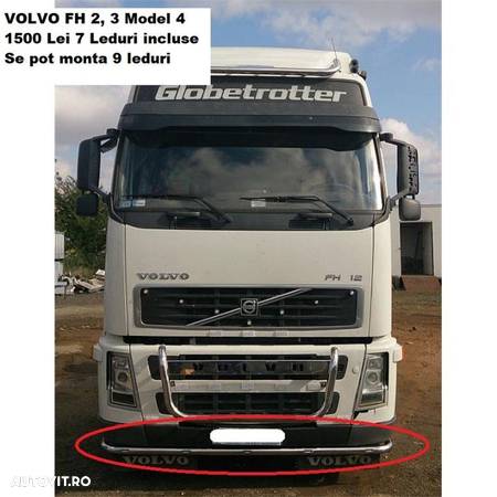 Bullbar pentru Volvo, suport lumini Volvo - 8