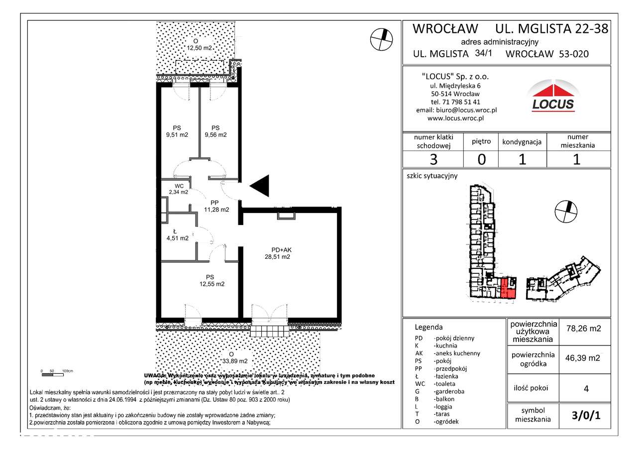 Piękny 4-pokojowy apartament z widokiem na Park Krzycki-0