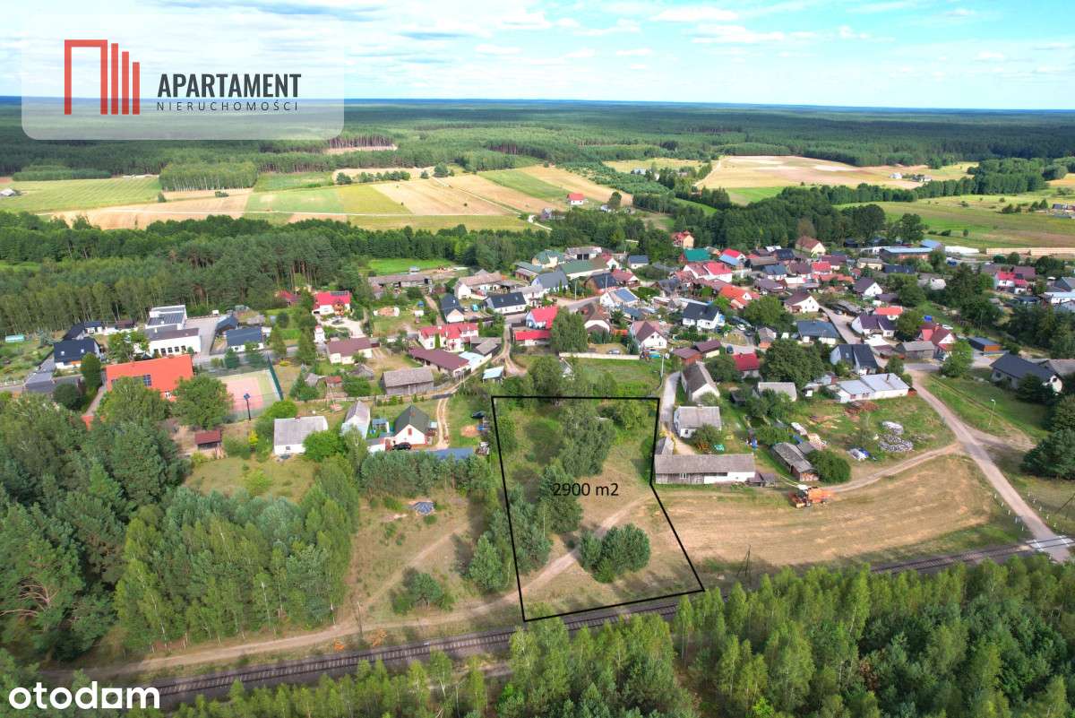 Działka budowlana z drewnianym domkiem.Tylko u nas - Pełny obrazek: 4/16