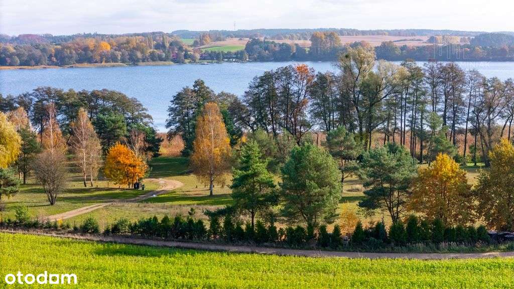 Malowniczo położona działka - jezioro Lubie-8