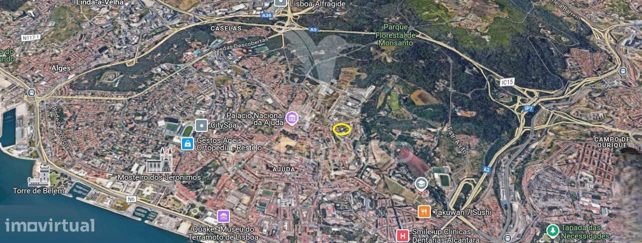 Terreno na Ajuda | Lisboa - 2000m2 - Grande imagem: 4/8