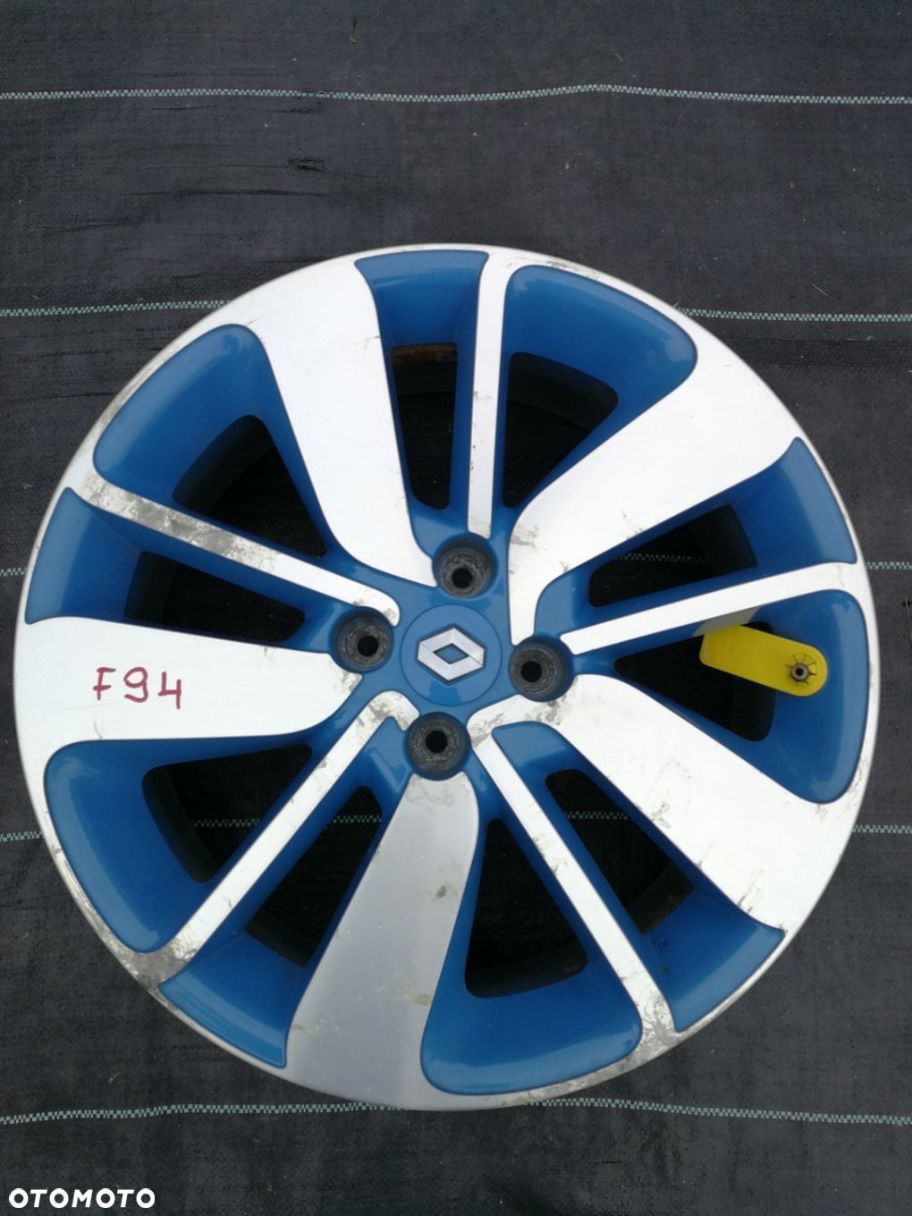 RENAULT CLIO FELGA 403007138R 4X100 ET44 7.0X17 - 1