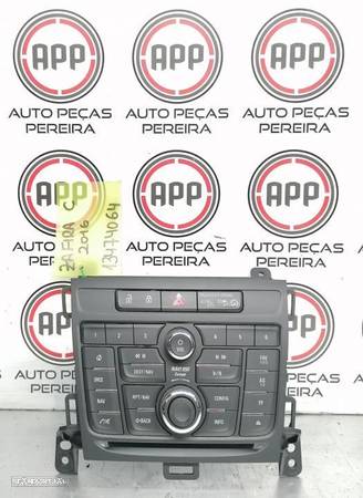 Teclado rádio, navegação, Opel Astra J de 2016 referência 13474064 - 1