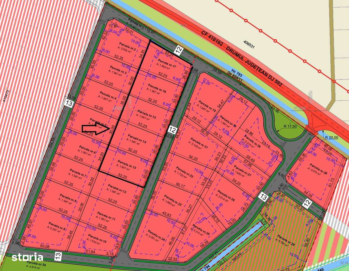Terenuri industriale locație excelentă langa viitoarea autostrada - Imagine principală: 3/3