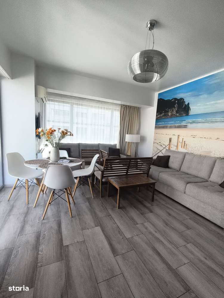 Apartament Mamaia in bloc De Silva aproape de Cluburi și Summerland-9