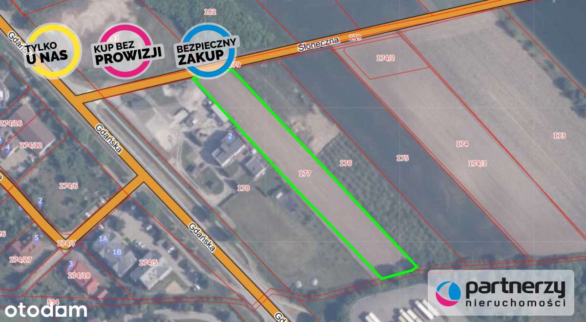 Działka 0,42ha pod bud. wielomieszkaniowe Skowarcz - Pełny obrazek: 5/20