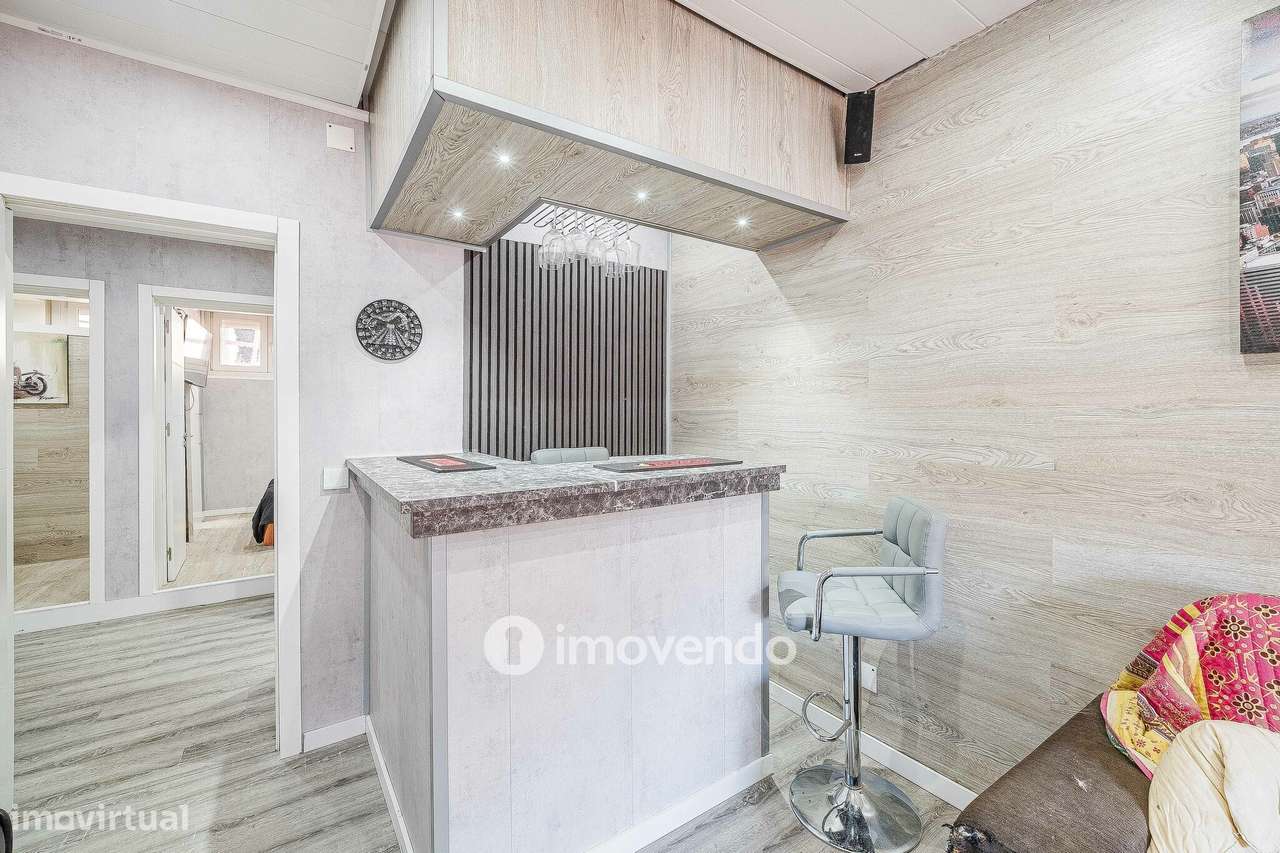 Apartamento T1+1, com logradouro grande, em Odivelas - Grande imagem: 5/41