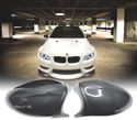 CAPAS ESPELHOS RETROVISORES PARA BMW E82 E88 E90 E92 E91 E93 06-09 LOOK M3 CARBONO - 1