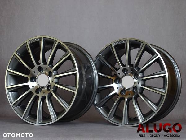 Alufelgi 20 5x112 Felgi Mercedes C E S CLK GLK GLC GLE AMG W221 W222 Grafit - 4