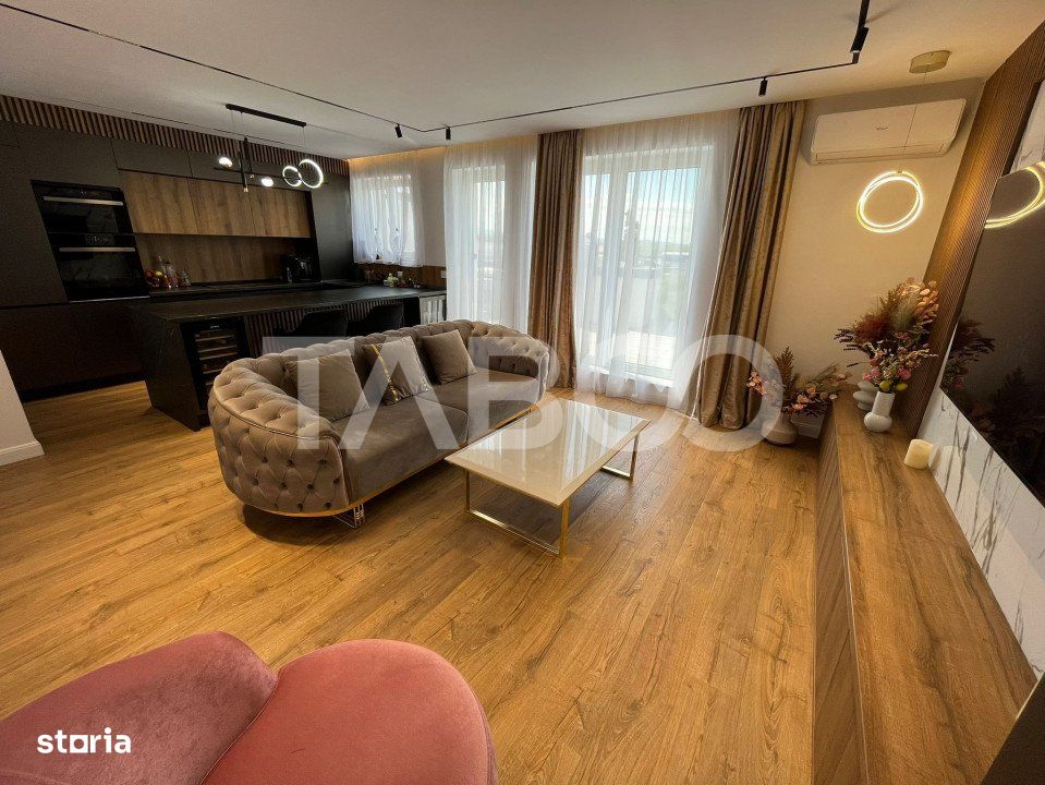 Penthouse 3 camere 2 bai terasa 28 mp lift parcare finisaje de lux