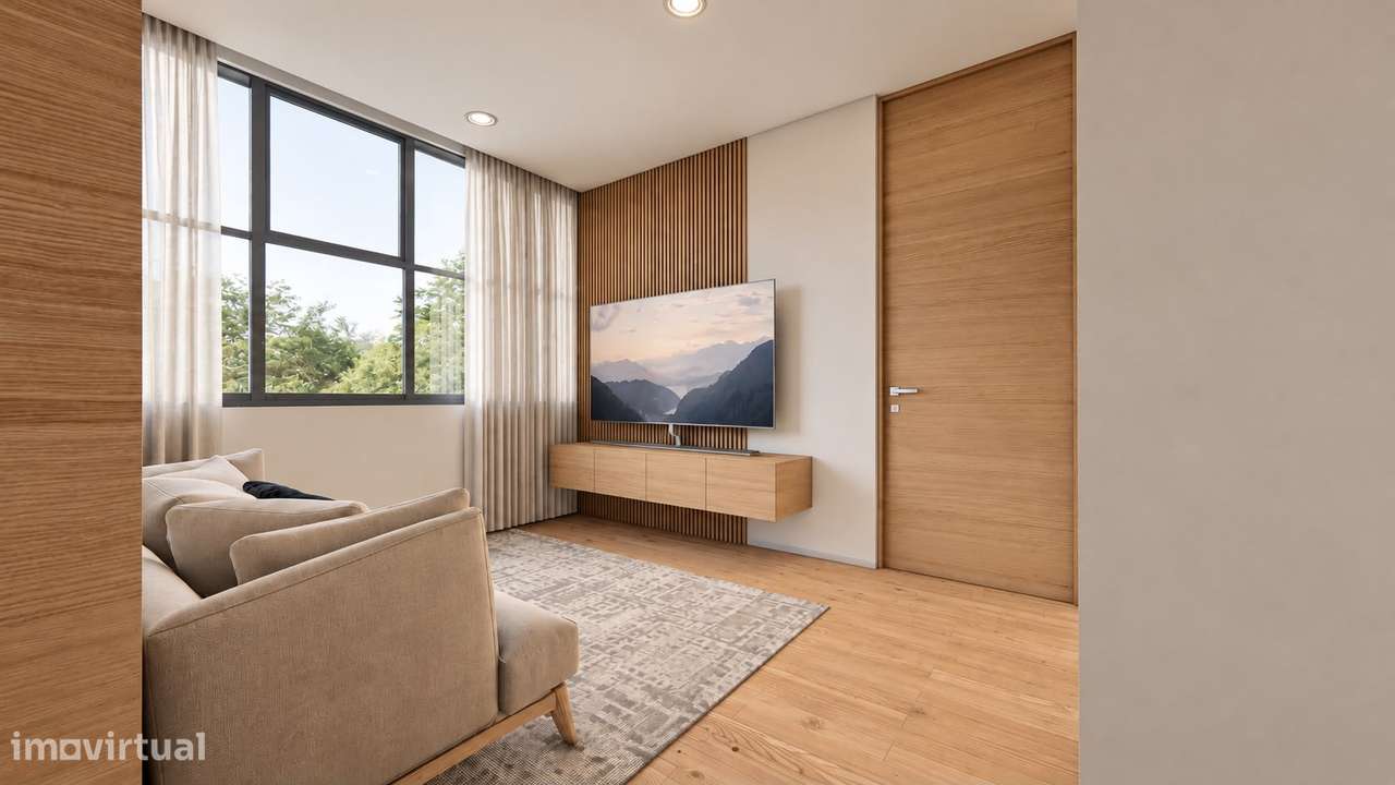 Apartamento T1+1 | Garagem | Elevador | Remodelado | São Cosme-5