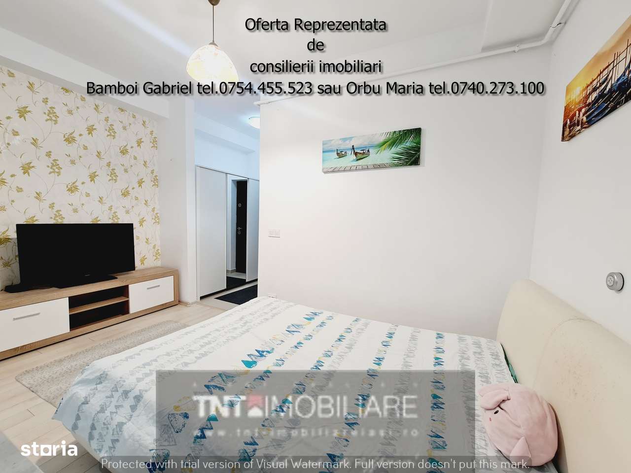 Apartament 1 cameră de închiriat în zona Tatarasi Sud - bloc nou - Imagine principală: 4/12