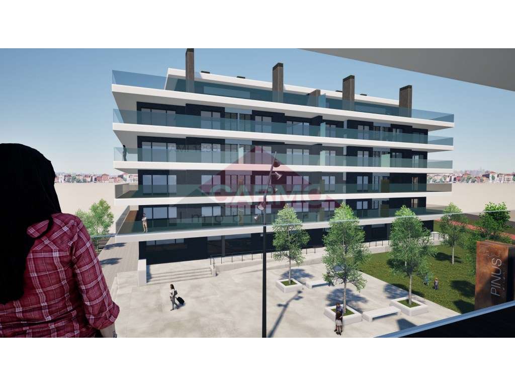 Apartamento T2 com acabamentos de Luxo.(Oferta da escritura). - Grande imagem: 4/17