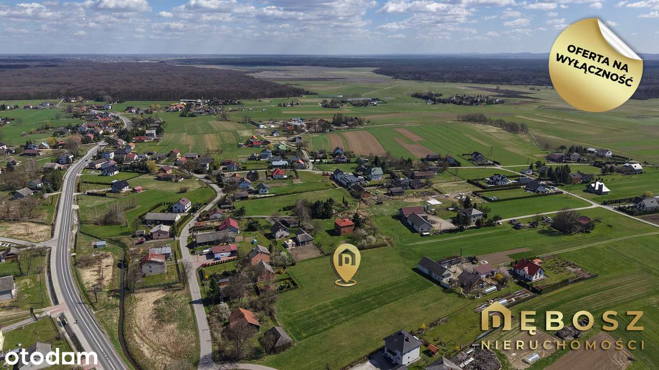 Wola Zabierzowska / Atrakcyjna Działka Budowlana 18 ar / 350.000zł