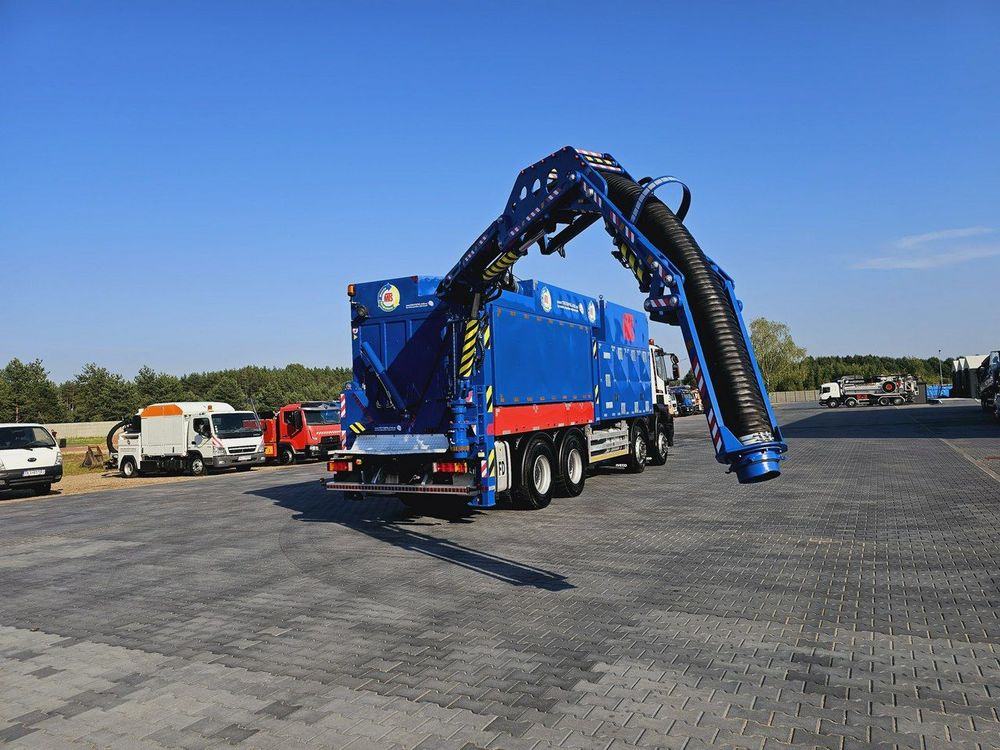 Iveco Mts 4 x turbina odkurzacz koparka ssąca substancje sypkie 2008