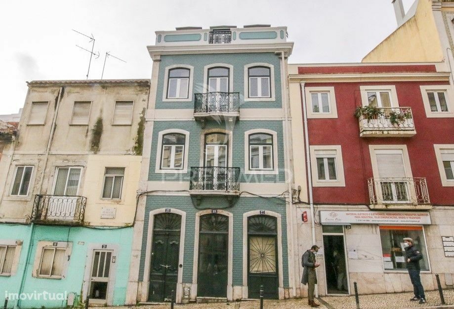 Venda de Edifício Baixa de Lisboa para remodelar com  Vista Rio