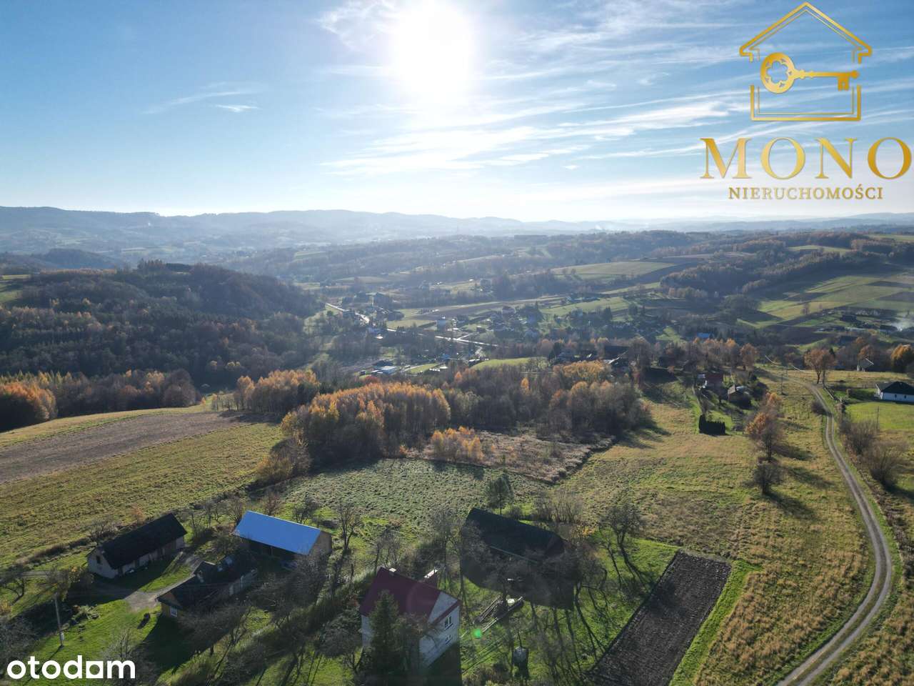 Widokowa działka 58 ar z WZ na 2 domy-6