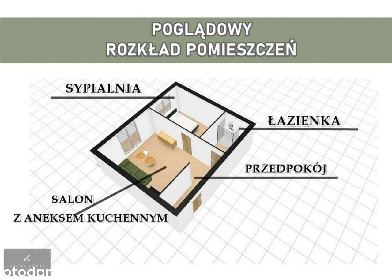 Mieszkanie 32 m2 nowe budownictwo, Namysłów - Pełny obrazek: 5/6