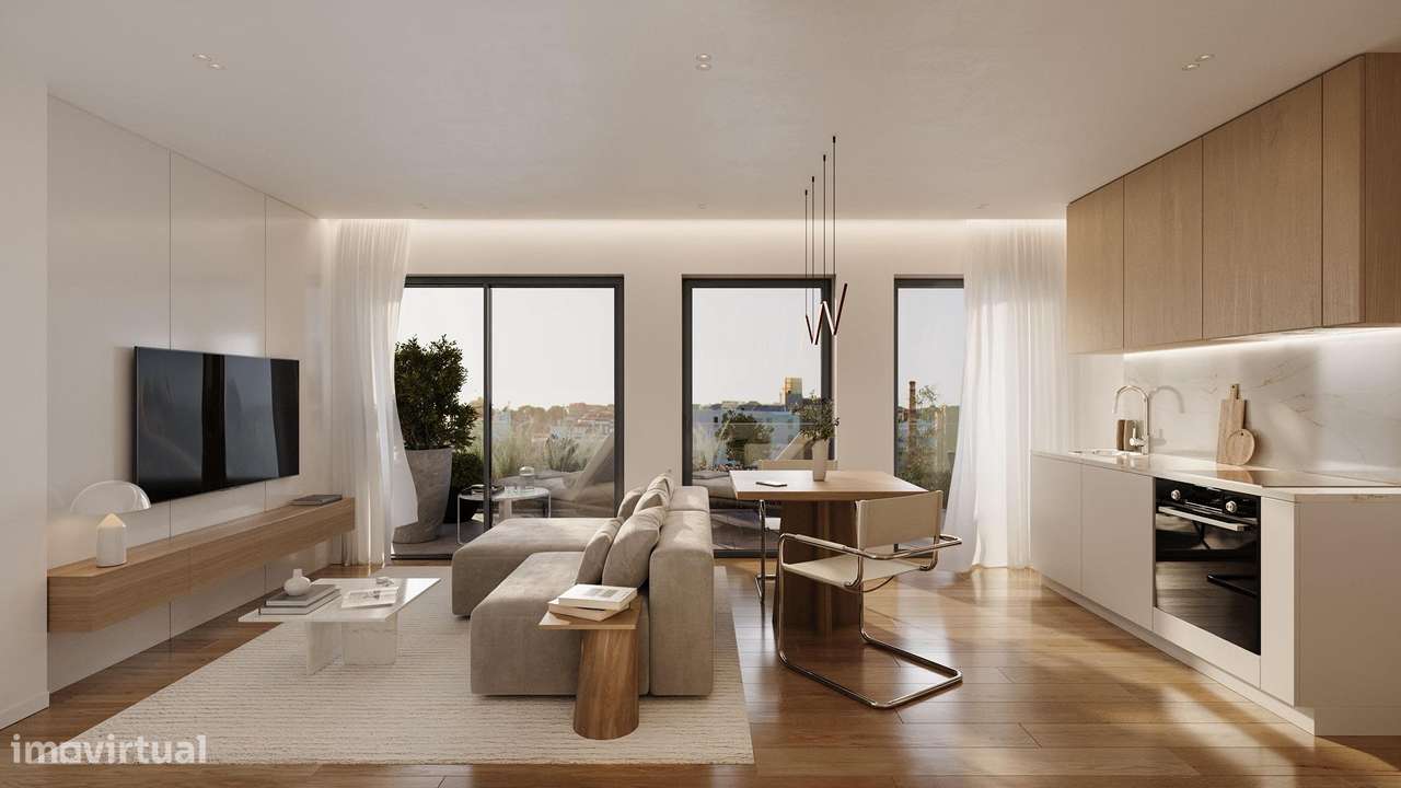 T1+1 Premium na zona histórica de Matosinhos-0