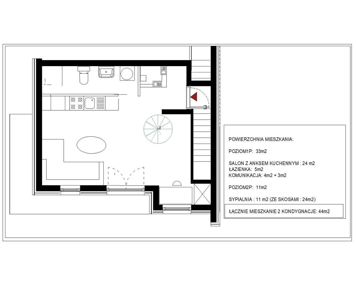 Piękne Studio  2POZIOMOWE Ogrody Wola,BEZCZYNSZOWE, w GRUDNIU 480 000! - Pełny obrazek: 4/10