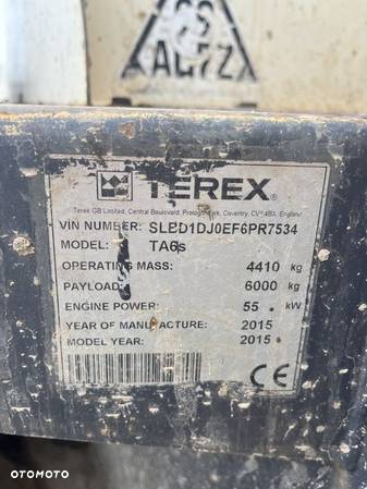 Terex TA6S 6t Obrotowe - 8